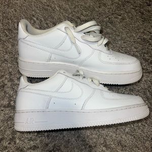 Worn, vintage like. Nike Air Force ones